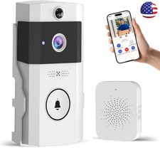 Smart WiFi Video Doorbell Wireless Door Bell Phone Ring Intercom Security Camera