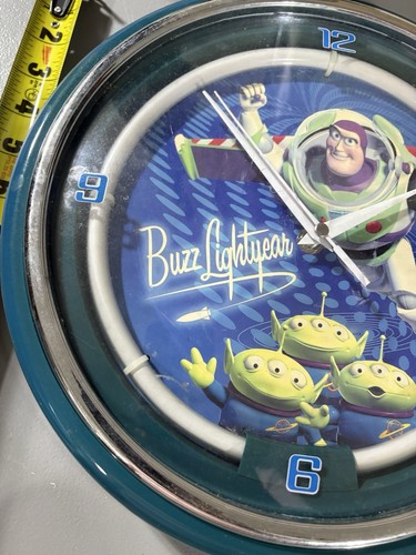 Buzz Lightyear Neon Wall Clock-untested - Picture 2 of 3