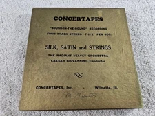 Silk, Satin And Strings- Radiant Velvet Orchestra Reel-To-Reel Tape