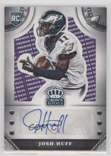 2014 Panini Crown Royale Rookie Signatures Premier Date 5/14 Josh Huff Auto 09q5
