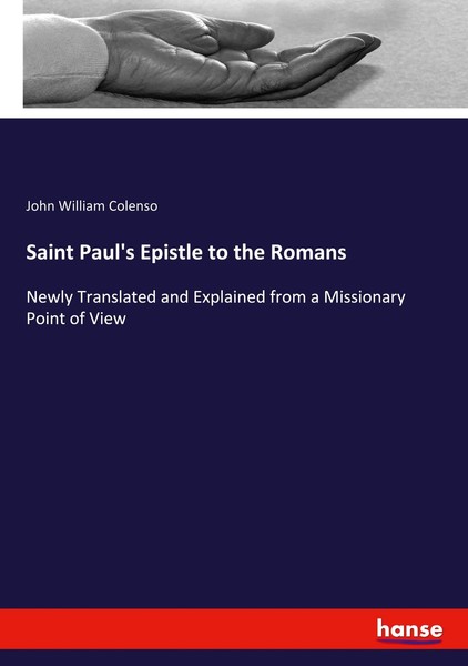 Saint Paul's Epistle To The Romans John William Colenso-image