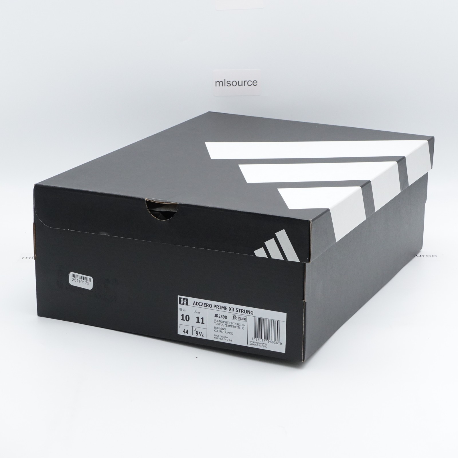 adidas Adizero Prime X3 Strung Carbon Plate Running Shoe Men's JR2598 Flash Aqua