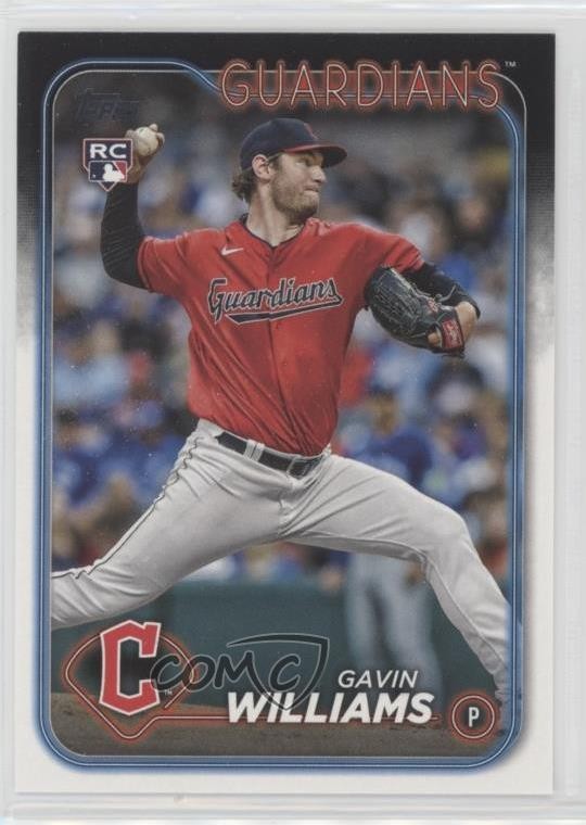 2024 Topps Series 1 Gavin Williams #242 09j5