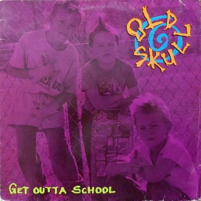 Old Skull Get Outta School NEAR MINT Restless Records Vinyl LP