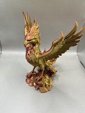 Phinix Statue Art Sculpture Ornament Art Wall Luxury Decor Home Gold Copper