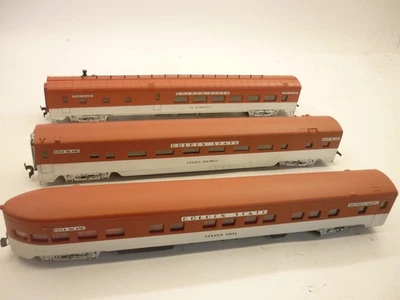 3 x CON-COR HO gauge PASSENGER CARS - ROCK ISLAND - GOLDEN STATE, t - Image 1 of 4