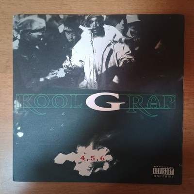 Kool G Rap    4, 5, 6 2xLP US-1995 1st PRESS VG+/VG(+)