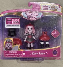 Royale High 3  Dark Fairy Fashion Doll - 1 Figure with Accessories  Code