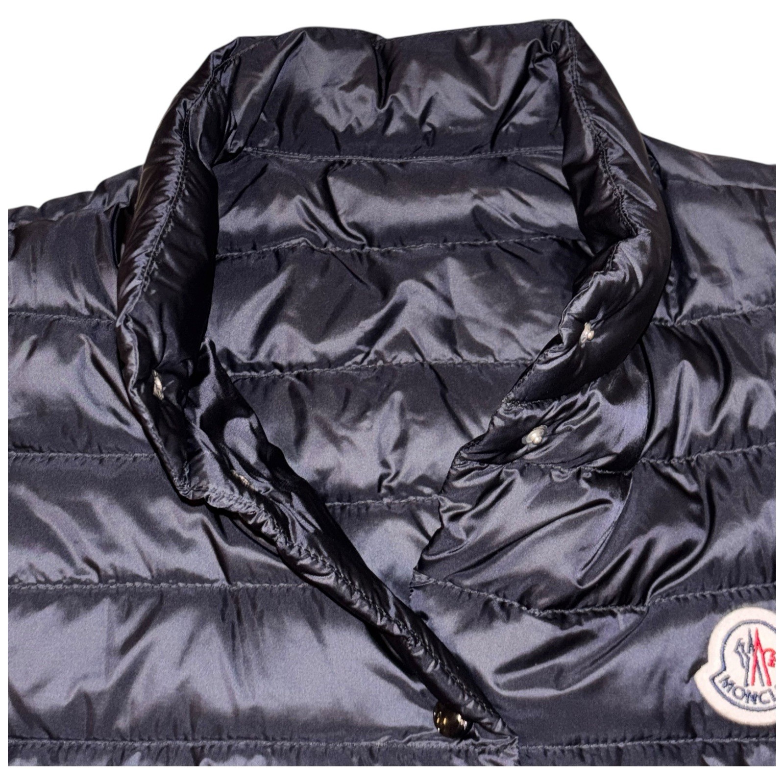 Women’s Moncler Liane Gilet Black Size 0 UK4/6 100percent Authentic RRP £680 Down image 5