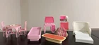 Vintage Barbie Lot - Furniture, Bed, Stove, Oven,Kitchen & Accessories - 1970's