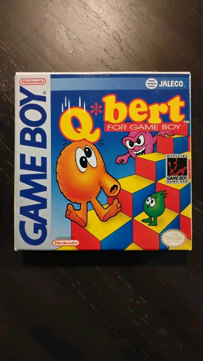 Nintendo Game Boy Lote Q*Bert, Paperboy, Golf, Galaga, Galaxian 4 Juegos Clásicos