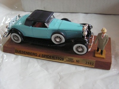 Solido 1/43 DUESENBERG J SPIDER (GARRY COOPER) – Metalowy Model, Oryginalne Pudełko!