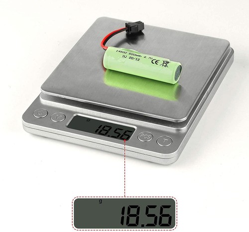 3,7V 500mAh Lithium Akku 14500 mit USB Ladegerät für DE40 DE50 E35 DE38 RC Auto - Bild 14 von 28
