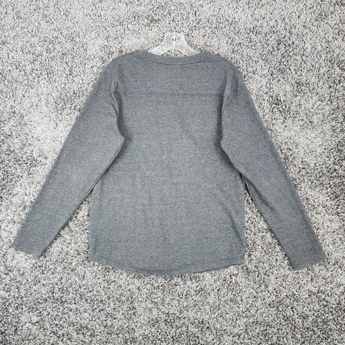 Volcom Mens Gray Long Sleeve Lightweight Pullover Sweater Size M - Picture 5 of 5