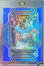 2021 Select Football Trevor Lawrence Rookie Blue Club Level Prizm /99 NFL RC 🔥