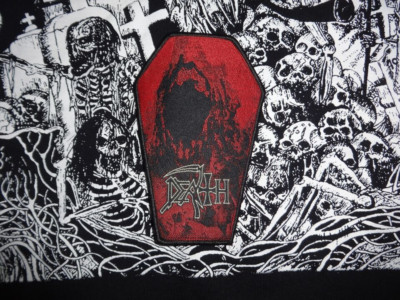Death Coffin Woven Import Patch Rar Gruesome Repulsion