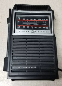 Vintage General Electric Power Radio Model 7-2800B Working Tested!