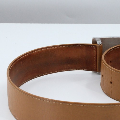 Louis Vuitton Cintura unisex in pelle marrone chiaro con oggetti di scena da viaggio (FPP006576) - Foto 6 di 10