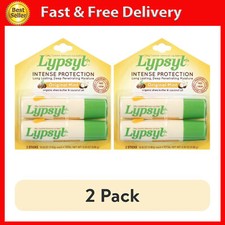 Lypsyl Original Mint Lip Balm, Intense Protection Lip Moisturizer 2 Pack, 10oz