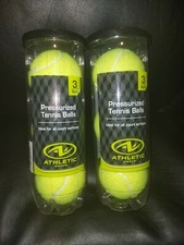 2- 3 Packs Athletic Works Pressurized Tennis Balls