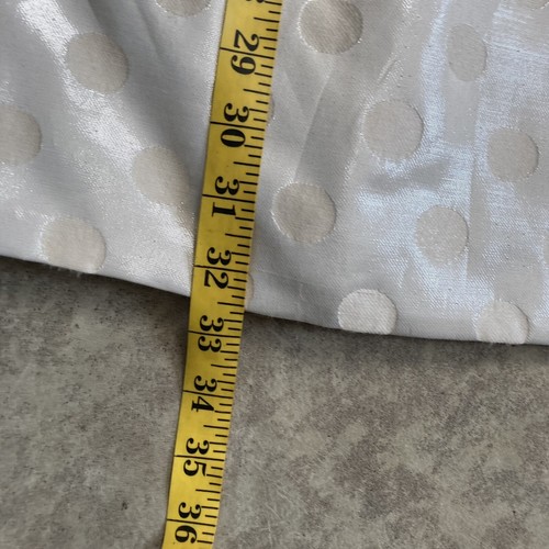 American Eagle Dress Womens 4 Beige Polka Dot Sparkle Short Short Sleeve Pockets - Picture 5 of 12