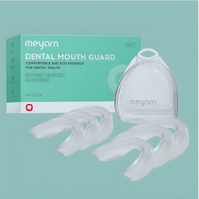 6-Pack Night Guard: Teeth Grinding & Clenching Protection - Dental Care Solution