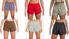 New Nike Women's One Dri-FIT Mid-Rise Shorts 3" Pick Size Color MSRP: 40.00