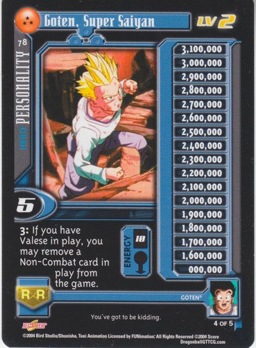 DRAGONBALL GT DBGT CCG TCG SUPER 17 SAGA IN DER NÄHE NEUWERTIG SIE WÄHLEN (Ihr Deckbuilder) - Bild 102 von 152