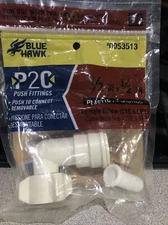 Blue Hawk P2C 1/2” x 1/2” Female Elbow Push Fitting - CTS x FPT - 0053513