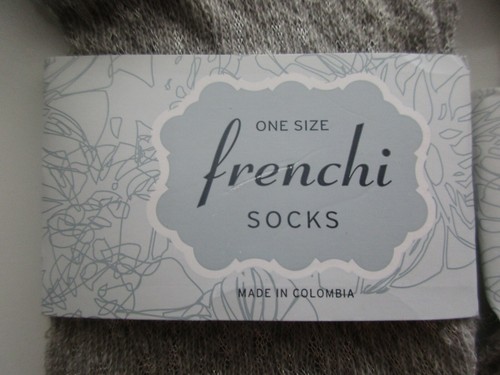 Frenchi 5-Pack Junior Girl Ankle Socks OS Shoe Size 4 to 7 (8.75-9.75” ft-length - Picture 2 of 7
