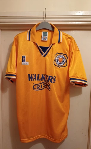 Leicester City Retro Football Shirt