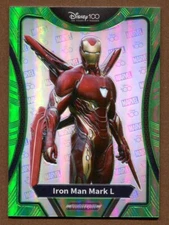 Iron Man Mark L 2023 Kakawow Phantom Disney 100 Green Refractor 10/20 #PM-IGR-07