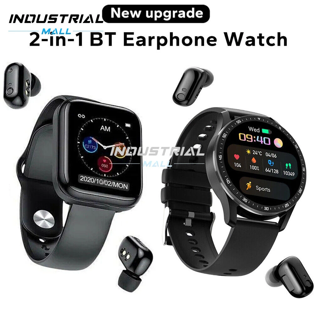 Smartwatch 2 in 1 earphone new arrivals
