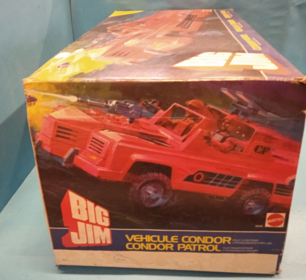 Calandre Avant Jeep 4x4 Pour Big Jim Commando - Mattel, 1971
