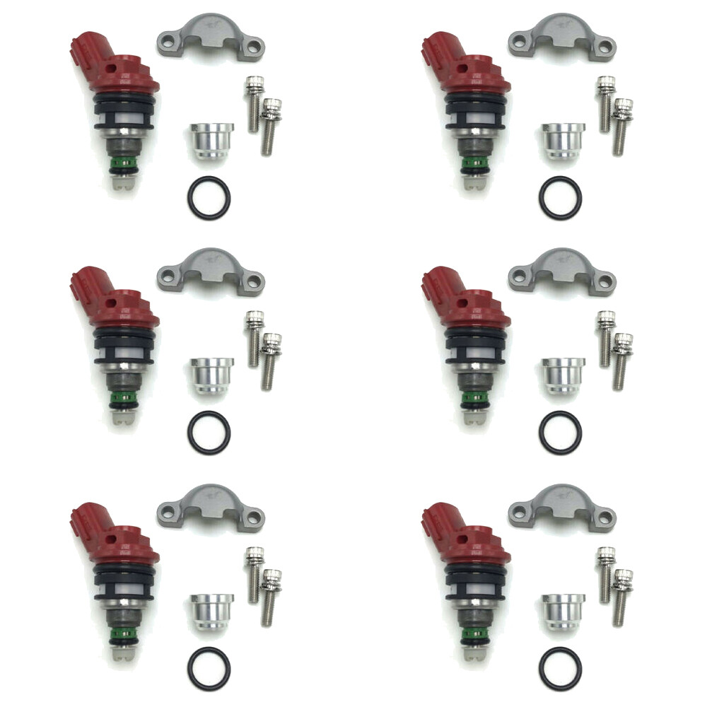 Set 6 Fuel Injector for 1990-1994 Nissan 300ZX 3.0L V6 z32