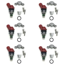 Set of 6 Fuel Injector for 1990-1994 Nissan 300ZX 3.0L V6 z32 270cc Flow Matched