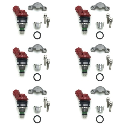 Set of 6 Fuel Injector for 1990-1994 Nissan 300Zx 3.0L V6 z32 270cc Flow Matched (For: Nissan 300Zx)