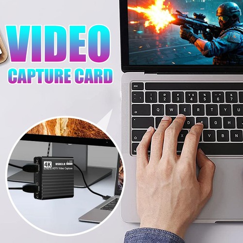Capture Card For Streaming 1080P Video Capture Device 60FPS Adapter 4K Candid - Picture 6 of 12