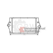 Ladeluftkühler für Renault Espace IV JK0/1_ 2.2 dCi 677 - 392 32