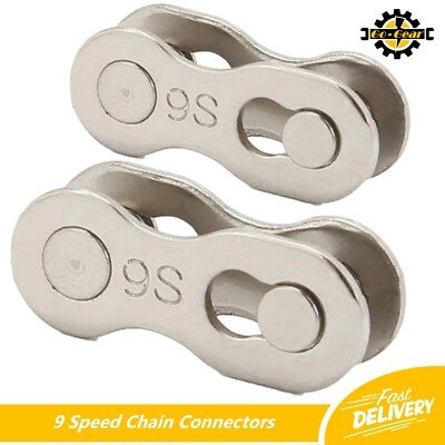 Link Lock KETTENVERBINDER Master Split für 9 Gang Rennrad MTB Bikes & Cycles