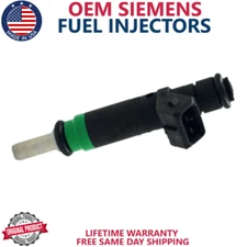 x1 NEW GENUINE SIEMENS Fuel Injector For 2004, 2005, 2006 BMW 545i 4.4L V8
