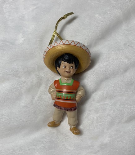 WDCC It's a Small World After All Italia Bienvenidos México Ornamento de Bienvenida - Imagen 2 de 6