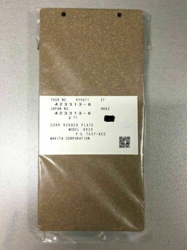 NEW Makita Plate Cork Sander Pad for 9920 Part 423313-6 - Picture 1 of 1