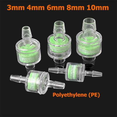 3mm 4mm 6mm 8mm10mm Inline Water Filter Oil Fuel  Air Filter Pump Aquarium Clear