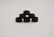 6 Rear Tires for AFX 4 Gear Chassie Slot Cars Aurora    