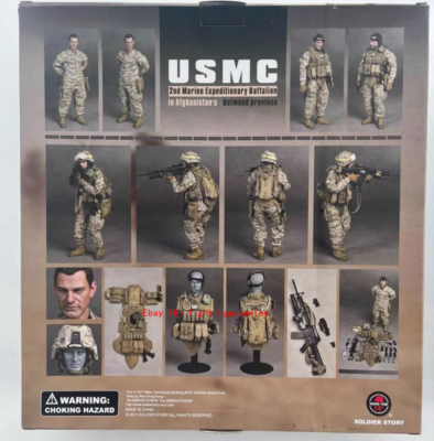 Soldier Story SS052 1/6 USMC 2nd Marine Expeditionary Battalion