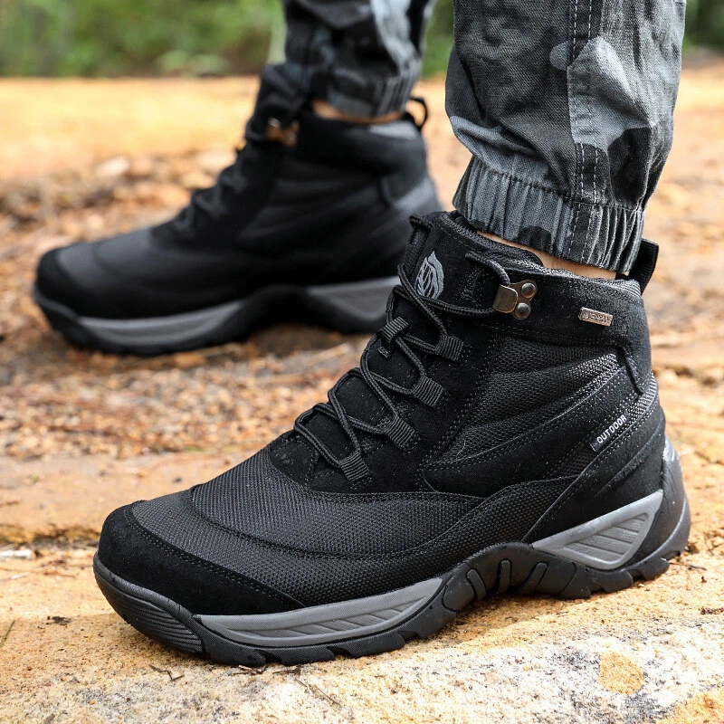 Canvas walking boots top
