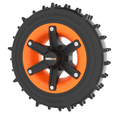 WORX WA0955 Landroid L Modelle: Räder Spikegrip - für verbesserte Steigfähigkeit