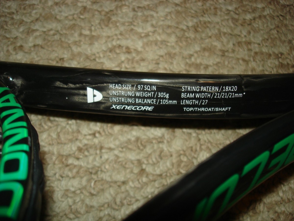 Donnay Pro One 97 HexaCore 18x20 Tennis Racquet 4 5/8 | eBay
