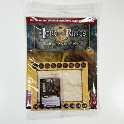 Herr der Ringe LCG Magazin AUSGABE 2 mit Folienkarte Hachette - NEU & VERSIEGELT